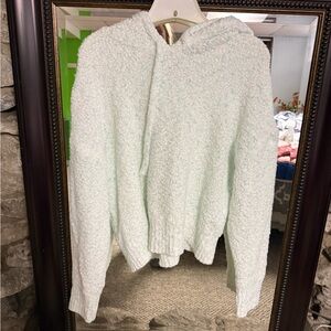 No Boundaries Light Green Women's Hoodie